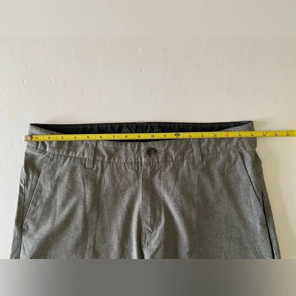 Vuori Men's Aim Chino Pants, Gray, Size 36, Stretch Performance Golf Active V431 - Picture 9 of 16
